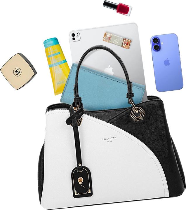 Produktbild Gallantry M-9431-WHITEBLACK Handtasche