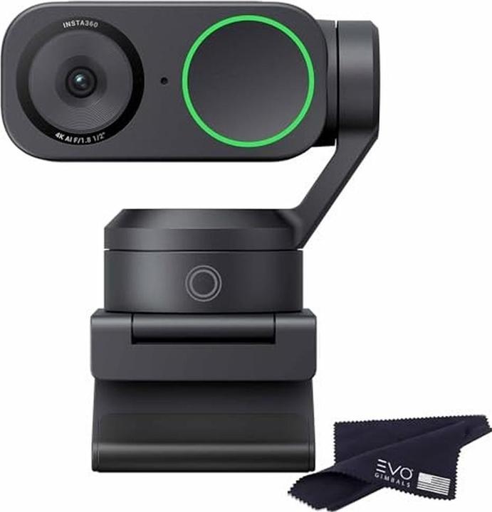 Insta360 Webcam 4K con Intelligenza Artificiale Link 2