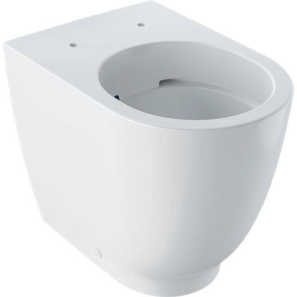 Geberit, Toilette + Bidet, splrandloses Tiefspl-WC Acanto stehend Abgang waagercht wei 500602012