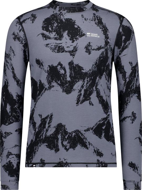 Actual product image Mons Royale Cascade Merino Base Layer Long Sleeve (S)