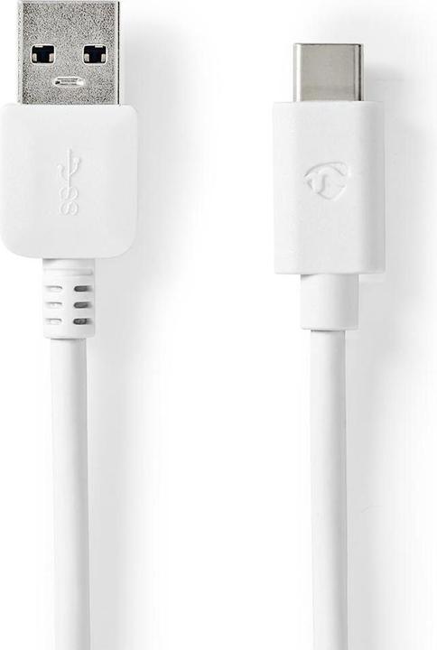 Produktbild Nedis USB-Kabel USB 3.2 Gen 1 USB-A Stecker USB-Typ-C ™ Stecker 5 Gbps 60 W Vernickelt Unisex (2 m, USB 3.2 Gen 1, 60 W)