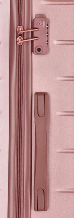 Actual product image Enrico Benetti Calgary 3 Trolley Set Rosé