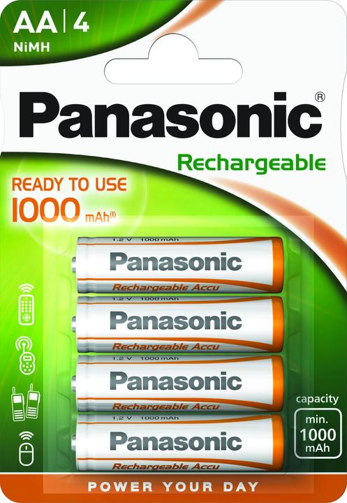 Produktbild Panasonic Rechargeable DECT (1 Stk., AA, 1100 mAh)