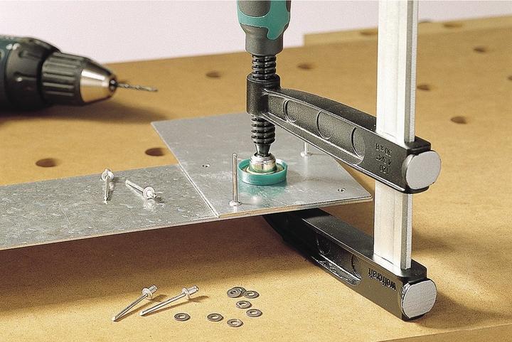 Image du produit wolfcraft wolfcraft 1 SZ - Schraubzwinge 120/450mm (450 mm)