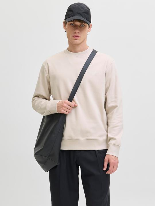 Actual product image Jack & Jones Jprblachad Branding Sweat Crew Neck Ln (L)