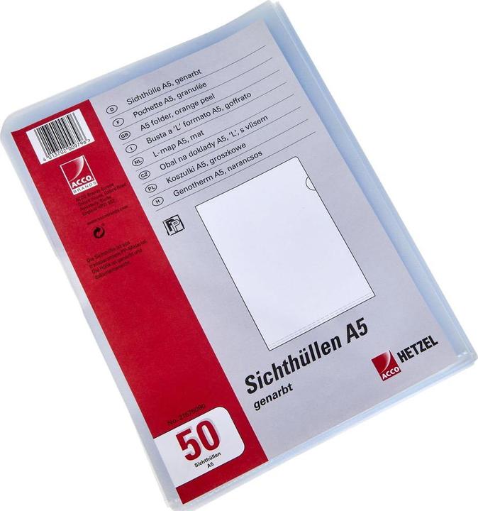 Actual product image Rexel Visual covers (A5, 50x)