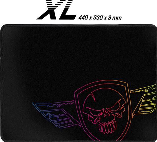 Actual product image Spirit Of Gamer Tapis De Souris Darkskull - XL (Noir) (XL)