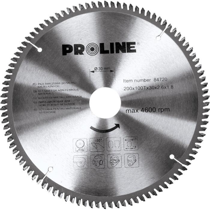 Proline, Sägeblatt, Metal circular saw, colored. 250 * 100 t * 30/20