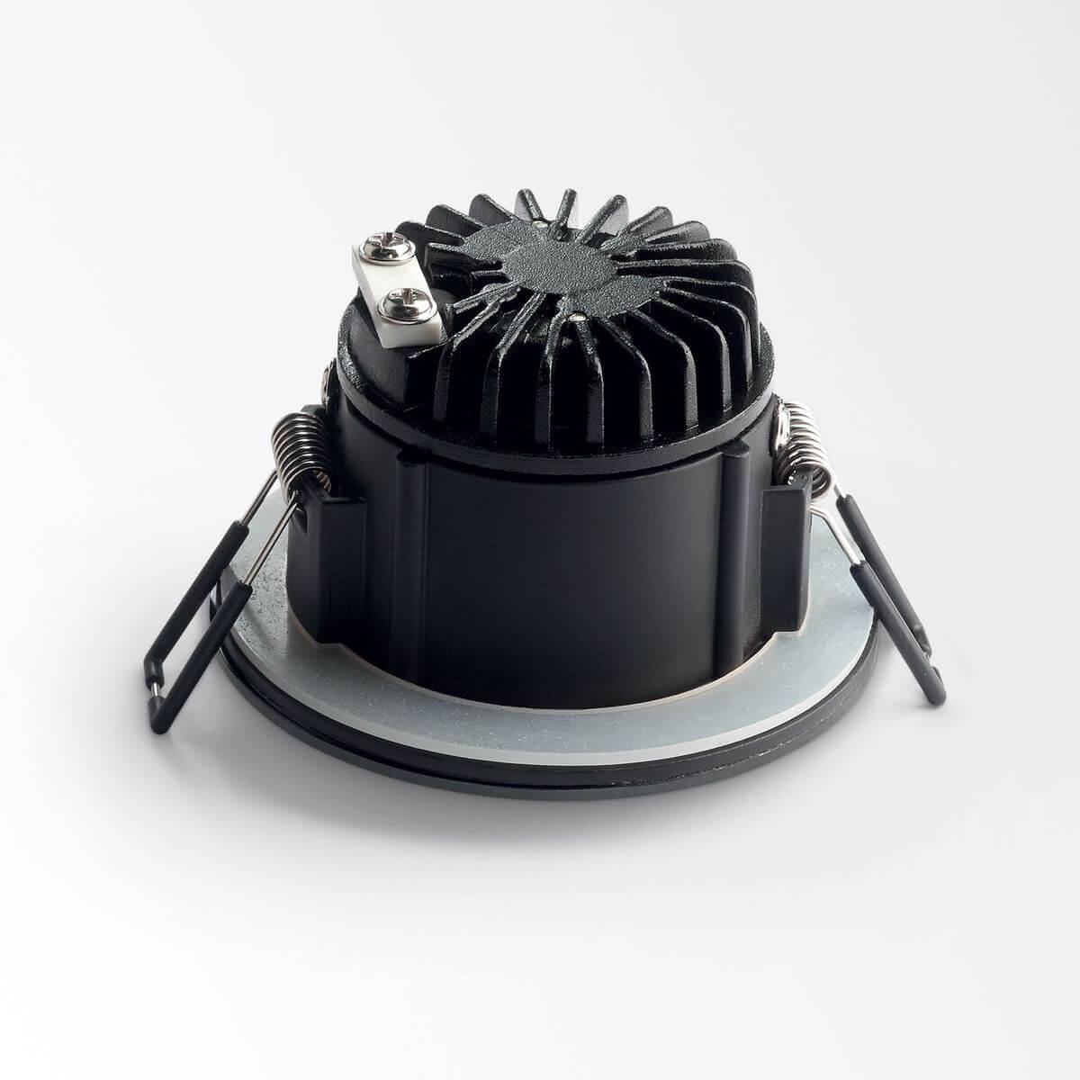 Thumbnail - Ideal lux, Wandleuchte + Deckenleuchte, ROOM-65 LED Einbauleuchte 8W ⌀98mm Schwarz warmweiss 252032 (800 lm)