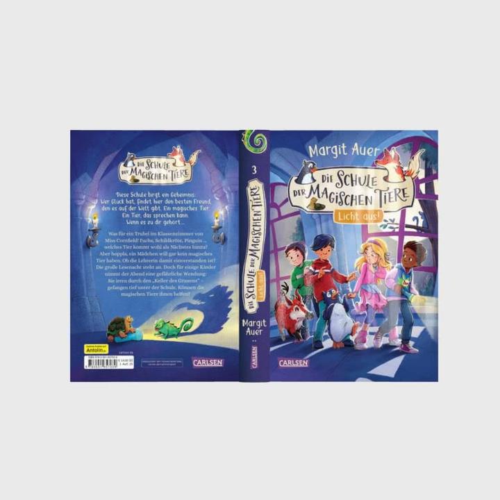 Actual product image Die Schule der magischen Tiere 3: Licht aus! (Margit Auer, German)