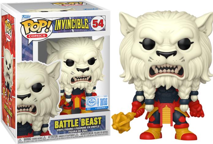 Actual product image Funko POP! Comics Invincible - Battle Beast Exclusive