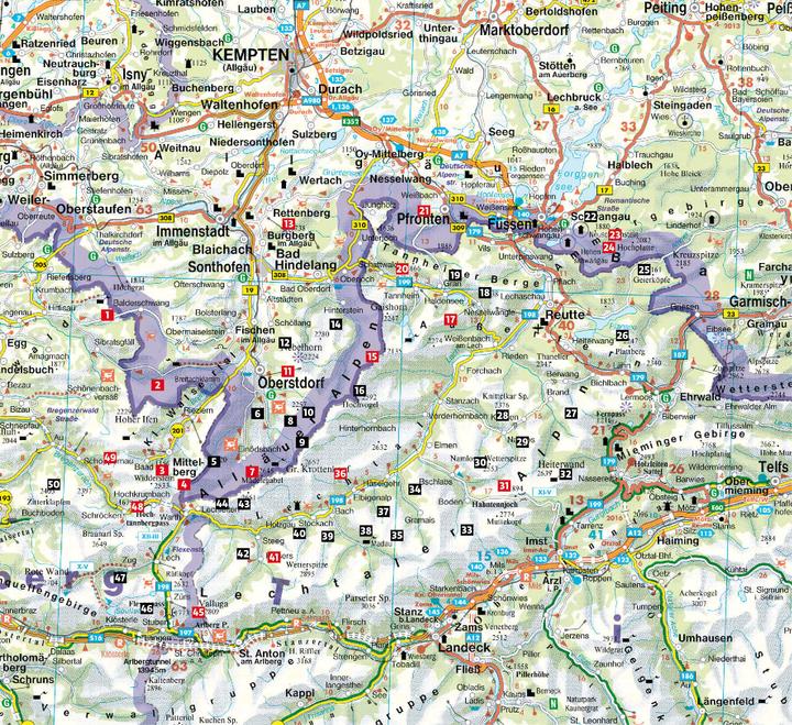 Nährwerte und Zutaten Wilde Wege Allgäu - Lechtal (Deutsch, Mark Zahel, 2022)