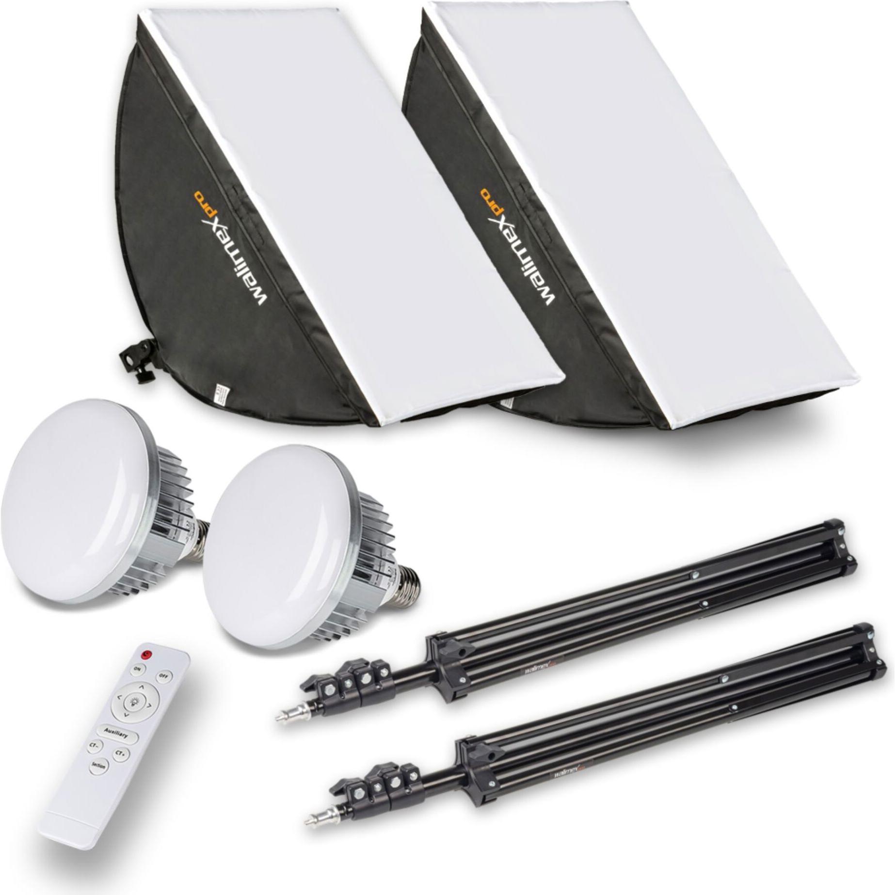 Walimex pro 60W Softbox Bi Color Kit 2 (Softbox), Softbox + Reflektor