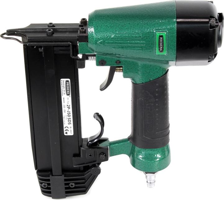 Actual product image Prebena 2P-J50SDS Air pressure pneumatic nailer 5-7 bar in carrying case
