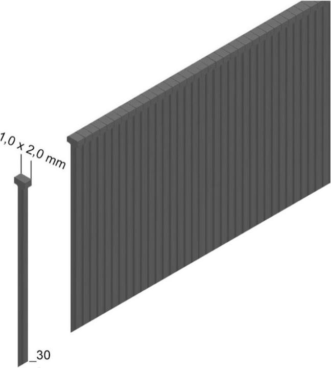 Productafbeelding Prebena Pneumatisch spijkerapparaat 2P-J/ES 40 COMBI 5 tot 7 bar - in draagkoffer + J 30 CNKHA Stauc