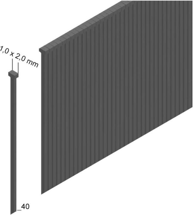 Productafbeelding Prebena Pneumatisch spijkerapparaat 2P-J/ES 40 COMBI 5 tot 7 bar - in draagkoffer + J 40 CNKHA Stauc