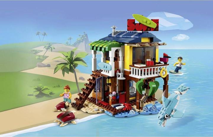Actual product image LEGO Surfer Beach House (31118, LEGO Creator 3-in-1)