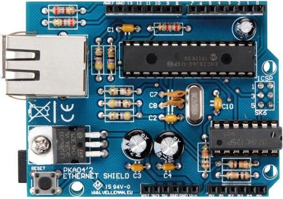 Produktbild Whadda Ethernet-Schild für Arduino (Shield)