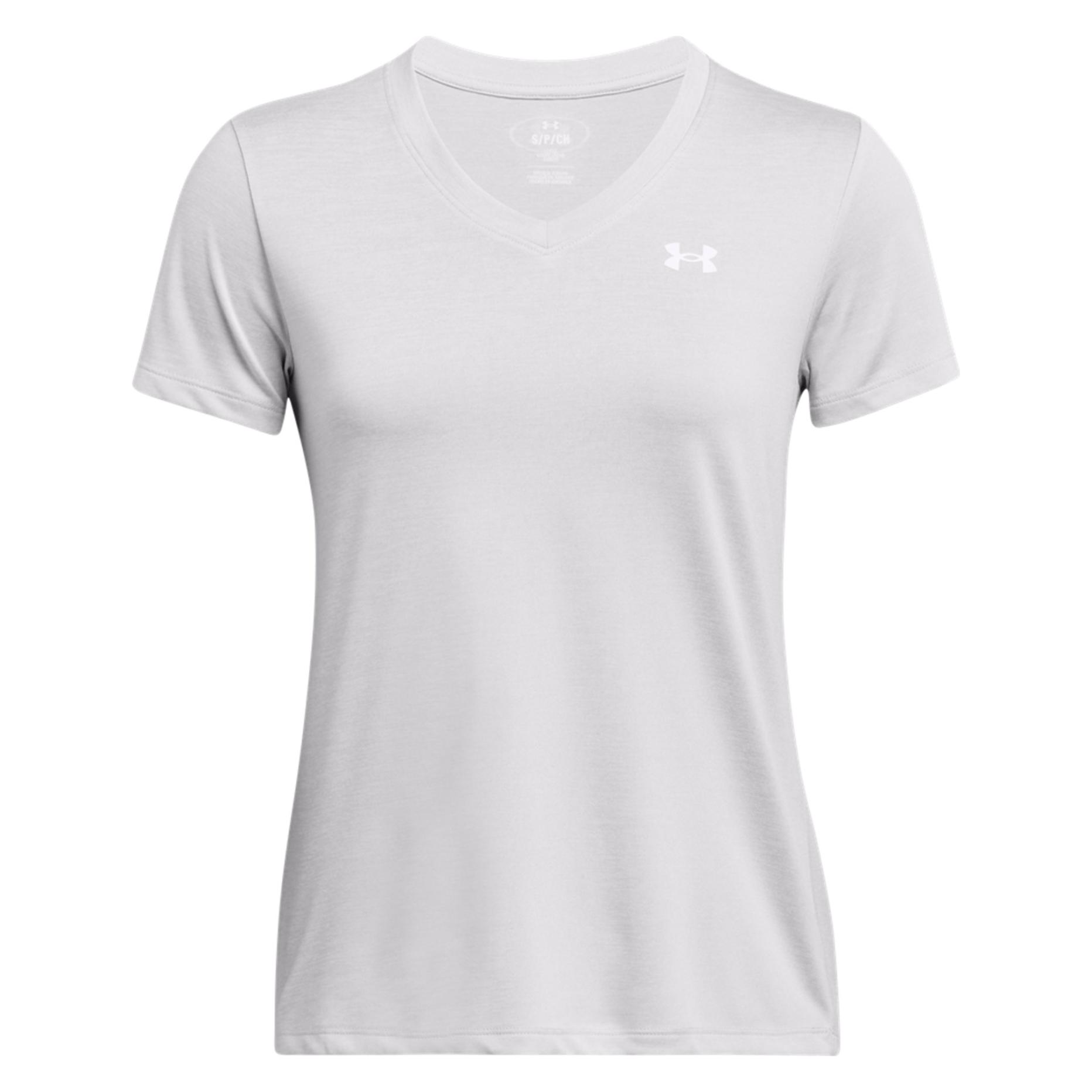 Under Armour, Vrouwen, Sportief Shirt, Tech Ssv- Twist (S), Grijs, S