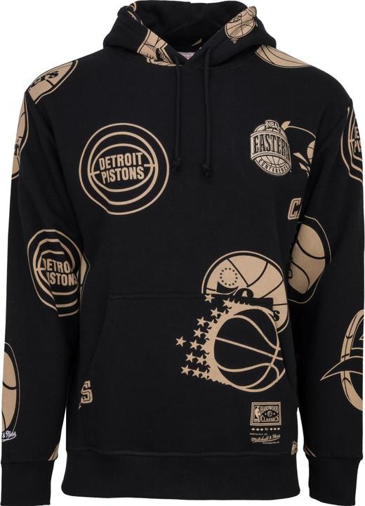 Immagine prodotto Mitchell & Ness Felpa con cappuccio - NBA Conference Patch East - L (L)