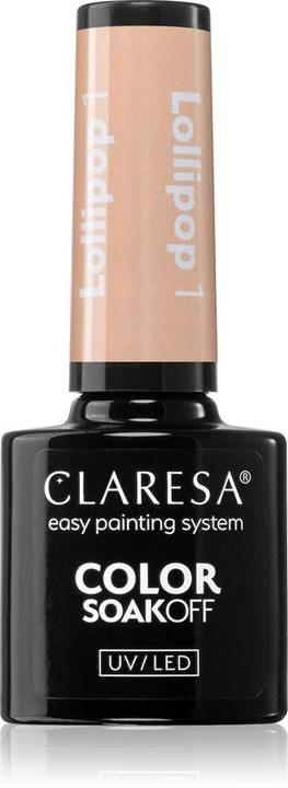 Actual product image Claresa Lollipop UV Nail Polish 5ml (Orange, UV gel varnish)