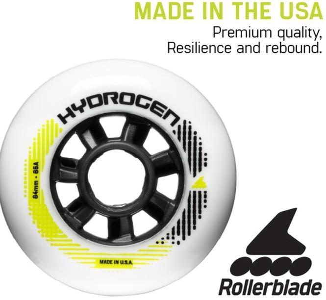 Actual product image Rollerblade HYDROGEN 84/85A (8PCS) (84 mm, 85A)