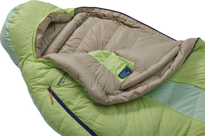 Actual product image Therm-a-Rest Boost 650 32F/0C Small Meadow Green