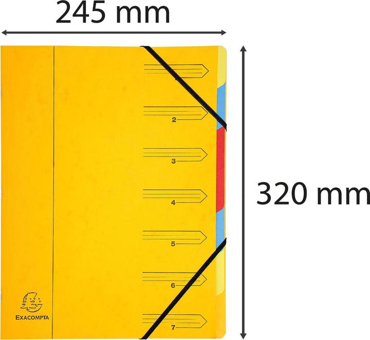 Actual product image Exacompta Stapled file folders (A4, 1x)