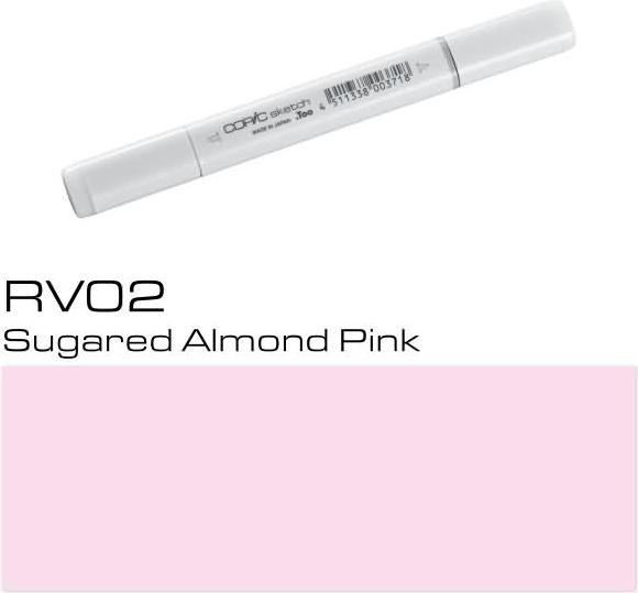 Image du produit Copic Sketch Type RV - 02 (RV02 - Rose amande sucré, 1 x)