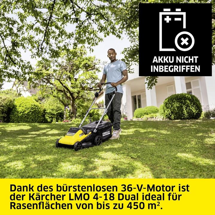 Produktbild Kärcher LMO 4-18 Dual (Akkubetrieb)