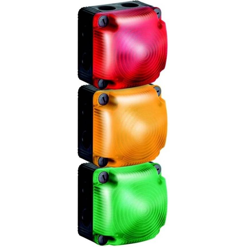 Thumbnail - Werma, Personenschutz, Doppelblinkleuchte LED 115-230V gel