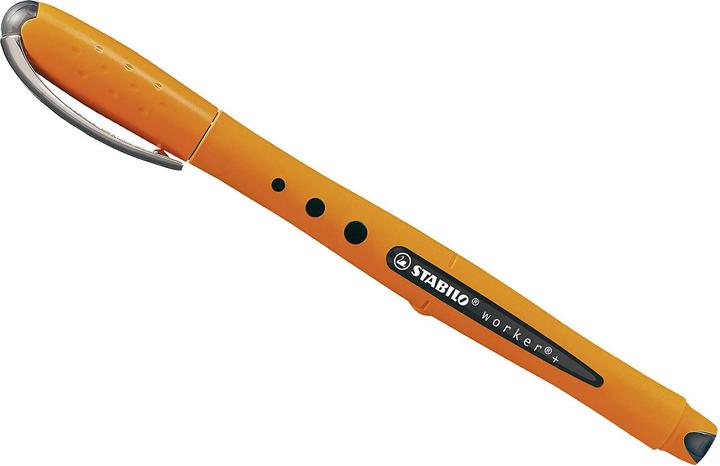 Produktbild STABILO worker+ Tintenroller (Schwarz, 1 x)