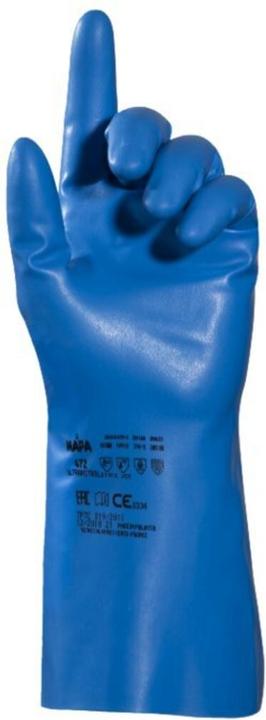 Actual product image Mapa Chemical glove Ultranitril 472 size 7 (7)
