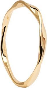 Produktbild Pd Paola PDPAOLA - Minimalist gold-plated ring SPIRAL Gold AN01-804 - Circuit: 48 mm (48)