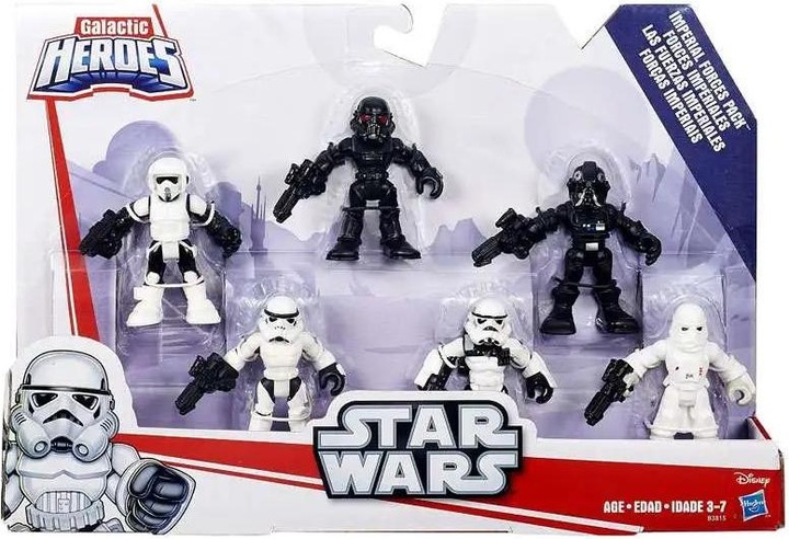 Produktbild Default Star Wars Galactic Heroes Imperial Forces Pack Mini Figure 6-Pack Set