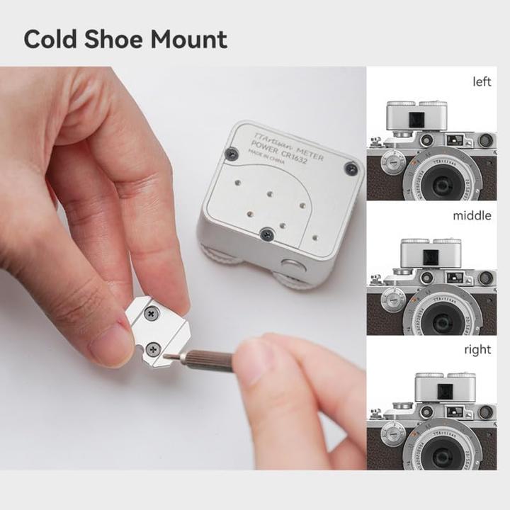 Actual product image TTArtisan Exposure meter for ISO aperture (Light meter)