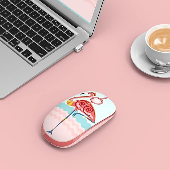Image du produit Tellur Souris sans fil Kids Flamingo (Sans fil)