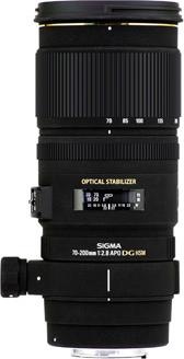 Sigma 70-200mm, f/2.8 EX DG OS HSM, Canon (Plein format)