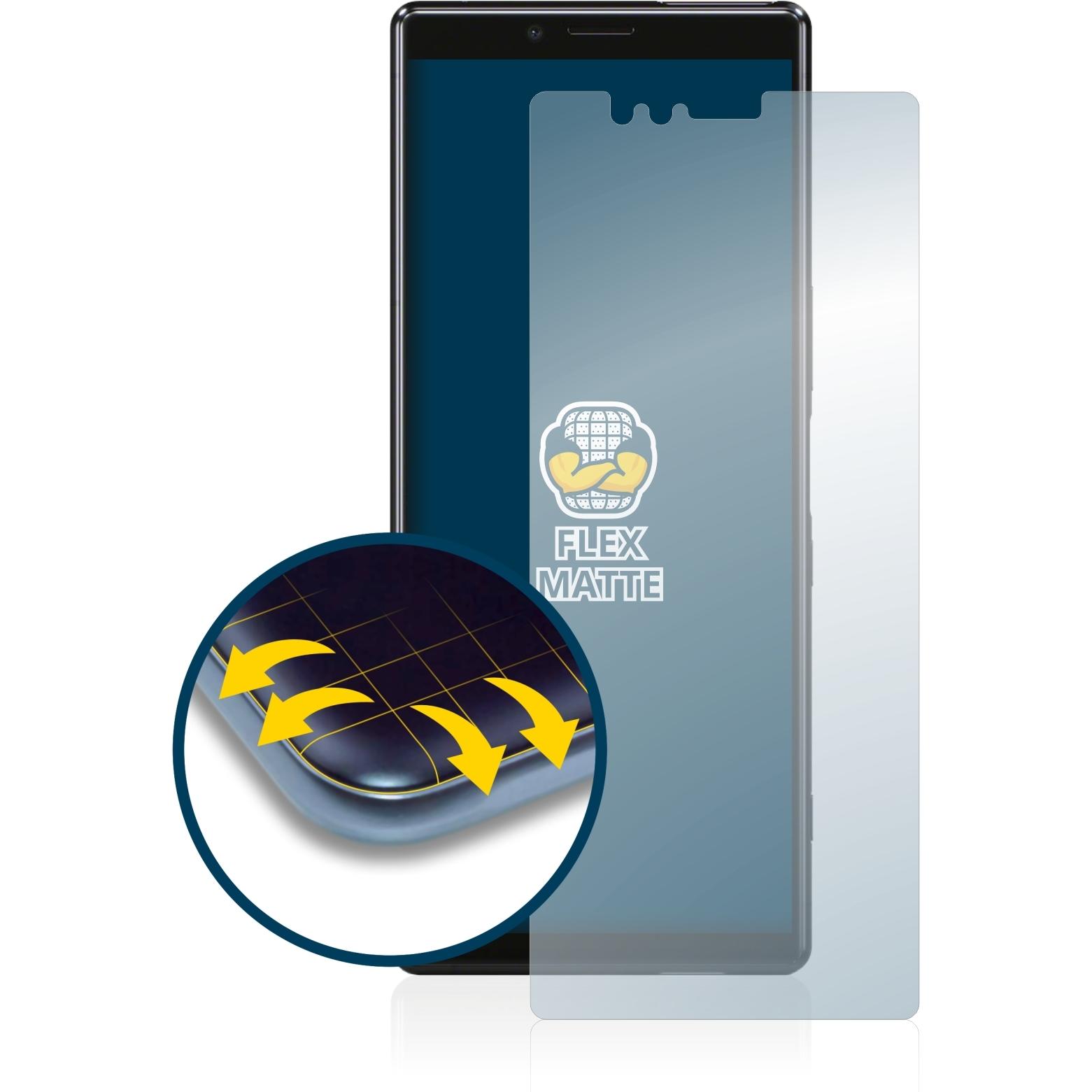Thumbnail - BROTECT Full-Cover Displayschutz Matt (2 Stück, Sony Xperia 1), Smartphone Schutzfolie, Grau