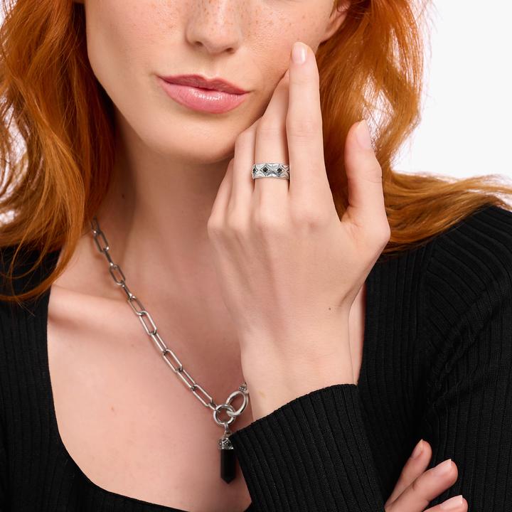 Produktbild Thomas Sabo Damenring Rebel at heart (56, 925 Silber)