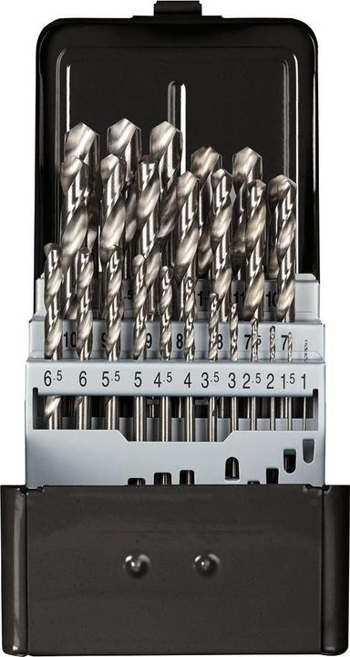 Actual product image Gedore Red red R93510025 Twist drill set Ø 1-13mm 0.5-pitch. 25-piece (6 mm, 12 mm, 1 mm, 6.5 mm, 5.5 mm, 10 mm, 10.5 mm, 12.5 mm, 1.5 mm, 7 mm, 11 mm, 3 mm, 5 mm, 8.5 mm, 11.5 mm, 8 mm, 2.5 mm, 9 mm, 3.5 mm, 4.5 mm, 2 mm, 7.5 mm, 13 mm, 9.5 mm, 4 mm)