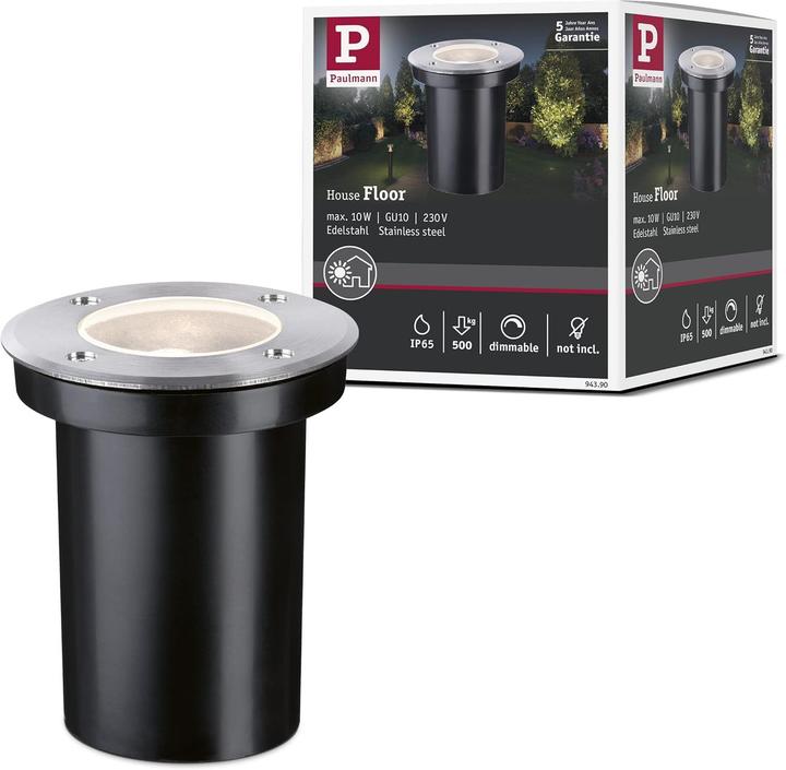 Actual product image Paulmann Floor recessed luminaire (GU10, IP65)