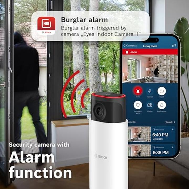 Immagine prodotto Bosch Smart Home Telecamera per interni Eyes II