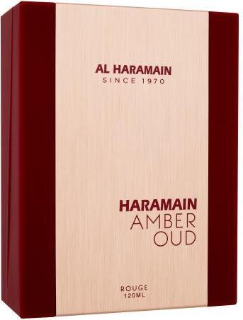 Actual product image Al Haramain Amber Oud Rouge EDP 120 ml (Eau de parfum, 120 ml)