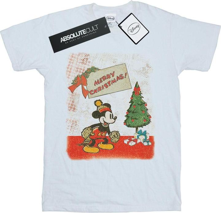 Produktbild Disney Mickey Mouse Vintage Christmas TShirt (3XL)
