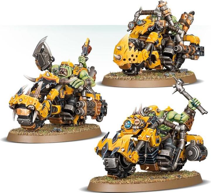 Actual product image Games Workshop Warhammer 40k - Ork Warbiker Mob (Plastic)