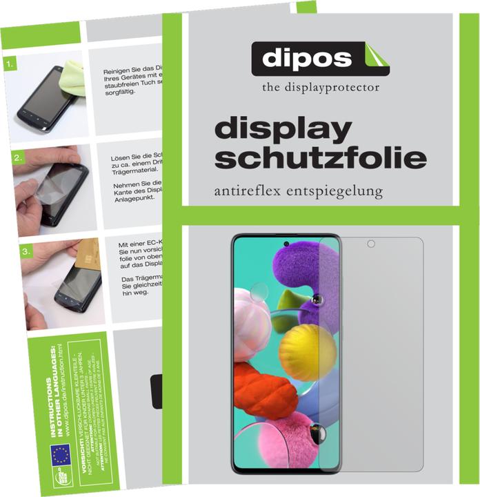 Actual product image Dipos Screen Protector Anti-Glare (2 pcs., Samsung Galaxy A51 5G)