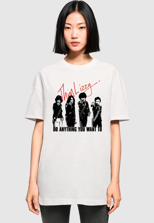 Immagine prodotto Merchcode Donna Thin Lizzy - Do Anything Oversized Boyfriend Tee - 160067 (4XL)