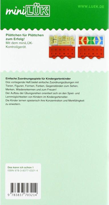 Actual product image mini Das kann ich schon (German, Michael Junga, 1990)