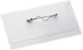 Produktbild Durable Hartfolien-Namensschilder mit Wellennadel